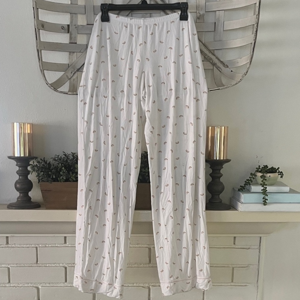 Eberjey White‎ Pajama Top with Watermelon Print
